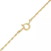 1.3mm Paloma mesh choker - Fine Gold Plated x42cm