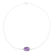 40cm 925 Sterling Silver Thin curb chain choker for spacer x1