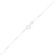 41cm 925 Sterling Silver venetian chain choker for spacer x1