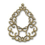 Light pendant drop 68mm Bronze tone x1