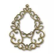 Light pendant drop 68mm Bronze tone x1