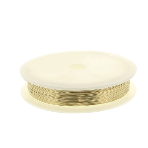Gold filled 0.4mm half-hard thread x20m