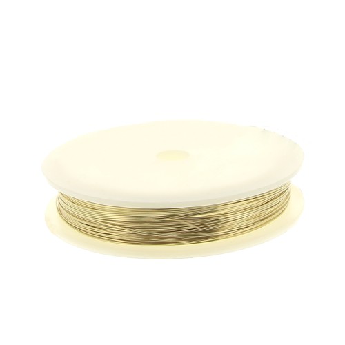 0.64mm Gold filled hard wire x10m
