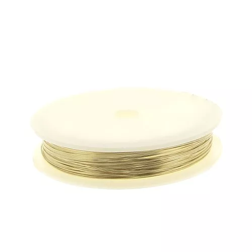 0.64mm Gold filled hard wire x10m