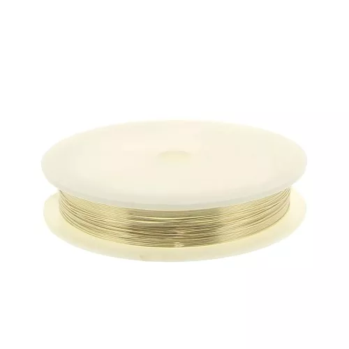 0.5mm Gold filled flexible wire x10m