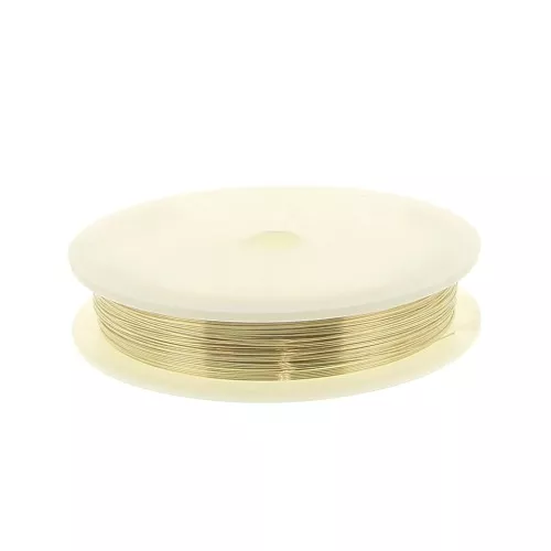 0.4mm Gold filled flexible wire x10m