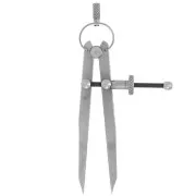 14cm Straight quick-release compass for jeweller x1