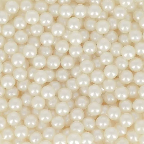 3mm PureCrystal 5809 Mini Round beads without hole - Cream Pearl x25