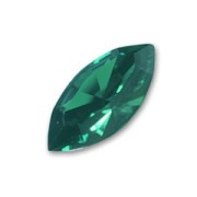 PureCrystal Navette 10x5mm Emerald
