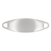 30x9mm Stainless Steel Connector to engrave for bracelet x1