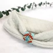 Cabochon setting oval-shaped 18x13mm Bronze tone x1