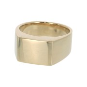 Signet ring for woman - Size 54 - Gold Plated 3 microns x1|raw }}