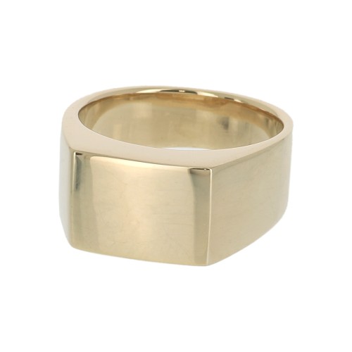 Signet ring for woman - Size 58 - Gold Plated 3 microns x1