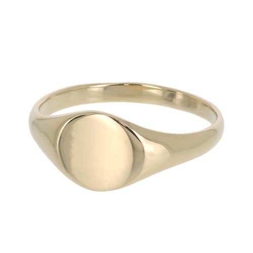 Round ring - for woman - size 50 - Gold Plated 3 micron x1