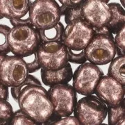 Miyuki Seed beads Duracoat 6/0 4213 - Galvanized Dark Mauve