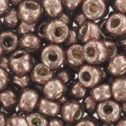 Miyuki Seed beads Duracoat 8/0 4213 - Galvanized Dark Mauve|raw }}