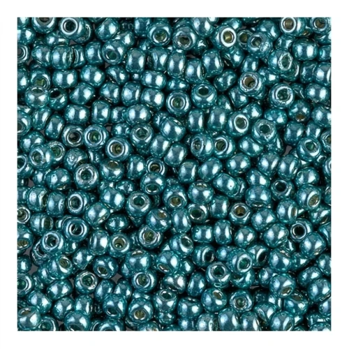 Seed beads Miyuki Duracoat 11/0 4217 - Galvanized Dark Sea Foam x8g