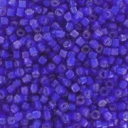 Miyuki Delica 11/0 DB1785 - Cobalt AB Lined White