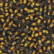 Miyuki Delica 11/0 DB0604 - Dyed Silver Lined Golden Olive