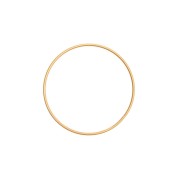 10cm Bare metal circle for dream catcher hanging and lampshade - Gold Tone x1|raw }}