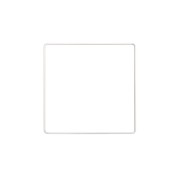 15cm Bare metal square for hanging dream catcher and lampshade - White x1|raw }}