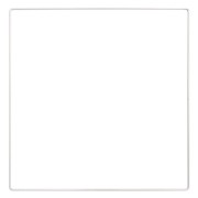 30cm Bare metal square for hanging dream catcher and lampshade - White x1|raw }}