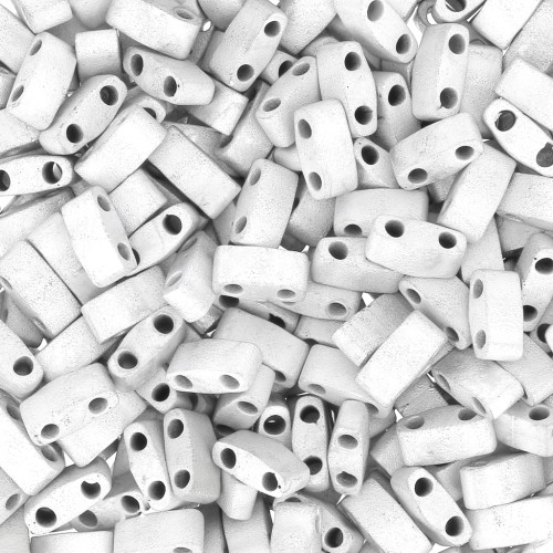 5x2.3x1.9mm Miyuki Half Tila Beads HTL-55106 - Labrador Full Mat x10g