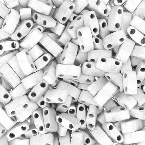 5x2.3x1.9mm Miyuki Half Tila Beads HTL-55106 - Labrador Full Mat x10g