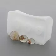 Silicone mold to make 15-19-23 mm pears in resin x1