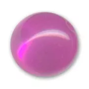 Polaris round bead glossy finish 25 mm Rose x1