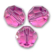 Round bead PureCrystal 5000 8 mm - Pink x1