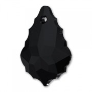 PureCrystal Barroque Drop 16x11mm Jet x1