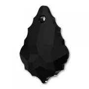 PureCrystal Barroque Drop 16x11mm Jet x1