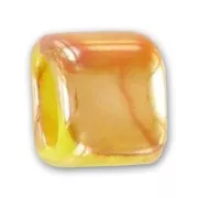 Ceramics slider 17x15mm Sh Yellow x1