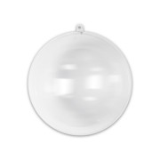 Transparent Xmas ball to fill 70mm x1|raw }}