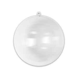 Transparent Xmas ball to fill 70mm x1