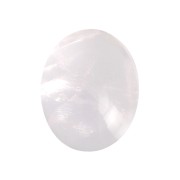 10x8 mm oval cabochon - Quartz rose x1