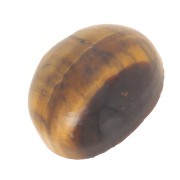 10x8 mm oval cabochon - Oeil de tigre x1