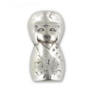 Doll 21mm Antique Silver Plating x1