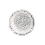 925 Sterling Silver Setting without ring for 3mm cabochon x1|raw }}