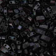 5x2.3x1.9mm Miyuki Half Tila Beads HTL-4504 - Transparent Ruby Picasso x10g