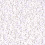 Miyuki Seed beads 15/0 402 - White x100g|raw }}