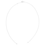 45cm 925 Sterling Silver cable Mesh choker with open ring for spacer x1|raw }}