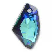 PureCrystal Galactic Vertical 6656 19mm Crystal Bermuda Blue x1