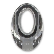 PureCrystal Helios Pendant 6040 20mm Crystal Silver Night x1|raw }}