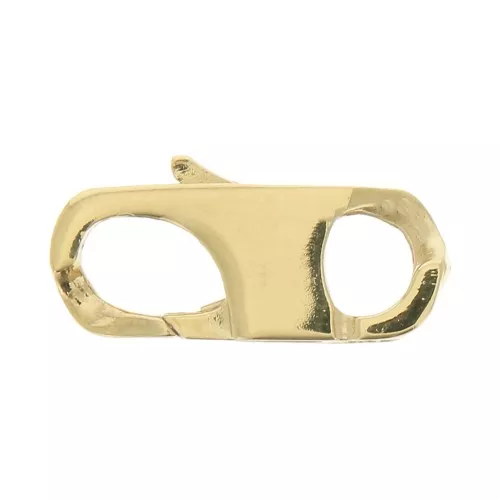 Extended lobster clasp 24 mm Gold plated 3 microns x1