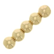 2mm Round beads - Gold filled light  x10|raw }}