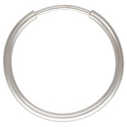 16mm 925 Sterling Silver Leverback Hoop Earrings x2|raw }}