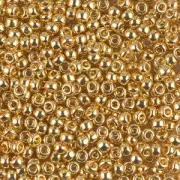 Miyuki Seed beads 11/0 191 - 24kt Gold Plated x5g