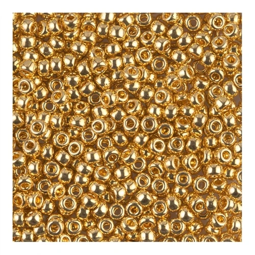 Miyuki Seed beads 11/0 191 - 24kt Gold Plated x5g